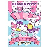 Bendon Hello Kitty and Friends Advanced Coloring Book (Amazing World Let's Go)
