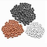 Replacement Anion Mineral Beads Stones Balls for Filter Showerhead 3 Kinds (Diameter 5-6mm)