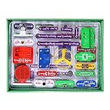 Circuits for Kids ELSKY 335 Electronics Discovery Kit, Circuits Experiments Kit, Smart Electronics Block Kit,Educational Science Kits Toy,Great DIY Building Blocks Electric Circuits Kits for Child