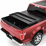 oEdRo Upgraded Tri-Fold Truck Bed Tonneau Cover Compatible with 2015-2023 Ford F-150 F150 5.6 Feet Bed, Styleside (Excl. Raptor Series)