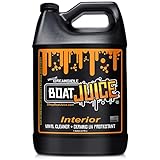 Boat Juice Interior Boat Cleaner Spray - Boat Seat Cleaner, Boat Vinyl Cleaner Protectant, Boat Carpet Cleaner, Boat Upholstery Cleaner - Boat Cleaning Supplies, Boat Accessories (1 G)