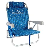 Tommy Bahama Backpack Cooler Beach Chairs - Blue Floral