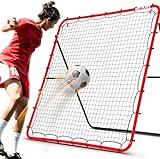 Soccer Rebounder Rebound Net, Kick-Back | Football Training Gifts, Aids & Equipment for Kids Teens & All Ages, Perfect Storage
