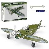LILCRUIBAO STEM Projects for Kids Ages 8-12 12-16, 258 Pieces Erector Sets Airplane Model kit, Model Aircraft Metal Building Toys Birthday Christmas Gifts for 10-14 Year Old and Up Boys Girls Adults