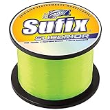 Sufix Superior 1/4-Pound Spool Size Fishing Line (Yellow, 10-Pound)