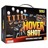 Hover-Shot Shooting Toy for Kids - Ball Target Game for Nerf Gun - Cool Birthday Gifts Toys for Boys Age 6+ Year Old Boy Best Teenage Gift Idea - Gun, Targets & Darts - Powered by Plug or Batteries