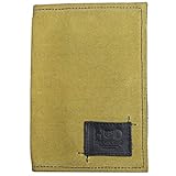 Hide & Drink, Waxed Canvas Field Notes Cover, Wallet Case (3.5 x 5.5 in.) Journal Cover with Pencil Paper & Cards Slot, Travelers Pocket Notebook Handmade Includes 101 Year Warranty :: Charcoal Black