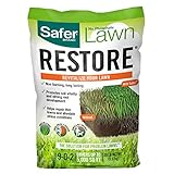 Safer Brand 9335SR Lawn Restore Natural Lawn Fertilizer - Non-Burning Fertilizer - 9-0-2 NPK - Covers up to 5,000 Sq Ft