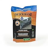 Quick Dam QD1224-2 Water Activated Flood Bags (2 Pack), Black, 2 Count
