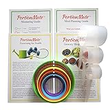 PortionMate Plus - The Ultimate Bariatric Meal Prep Food Ring Set with Instructive Booklet Guides - Now Portion Control is Fast, Affordable and Accurate, (PMPS16)