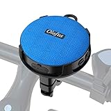 Olafus Bike Speaker Bluetooth, 5.0 Strong Signal Portable Speaker with HD Immersive Sound, Advanced Built-in Mic, IP65 Waterproof Mini Speaker, 10H Playtime Wireless Speaker for Outdoor Riding