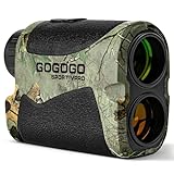 Gogogo Sport Vpro 900 Yard Camo Laser Rangefinder for Hunting/Bow Hunting/Archery Hunting, Horizontal Distance Mode Compact Lightweight Hunting Range Finder