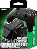 Nyko Charge Block Solo - Controller Charging Station with Rechargeable Battery, Cover and included Micro-USB/AC Power Cord for Xbox One