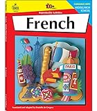 Carson Dellosa The 100+ Series: Grades 6-12 French Workbook, Parts of Speech, Common Phrases, French Vocabulary & More, Middle School & High School ... Classroom or Homeschool Curriculum (Volume 5)