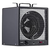 NewAir Portable Heater (240V) Portable Electric Garage Heater Heats Up to 800 sq. ft. with 6-Foot Cord Wrap and Carrying Handle | 5600 Watt Portable Electric Shop Heater for Garage and work shop
