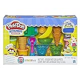 Play-Doh Kitchen Creations Ice Cream Party Play Food Set with 6 Non-Toxic Colors, 2 Oz Cans (Amazon Exclusive)