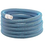VEVOR Heavy Duty Swimming Pool Hose, 1-1/2-Inch x 30-Foot, Pool Vacuum Cleaning Hose, Compatible with Above Ground Pool In-Ground Pool Sand Filter Pump Pool Pump Pool Skimmer Various Cleaning Products
