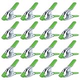 SWANLAKE 8&16PCS 6' inch Spring Clamp, Heavy Duty Spring Metal Spring Clamps, 2.5'-inch Jaw opening (8)