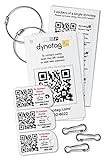 Dynotag® Web Enabled Smart Tags - Savvy Traveler Starter Assortment, with DynoIQ™ & Lifetime Recovery Service.