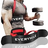 EVERYMILE Fitness Arm Curl Blaster, Sports Arm Blaster, Biceps Triceps Big Arms Bodybuilding Bicep Isolator, Muscle Strength Weight Lifting, Thick Gauge Aluminum, Adjustable Robust Rivets