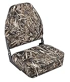 Wise 8WD617PLS-733 Camo High Back Boat Seat, Realtree MAX 5