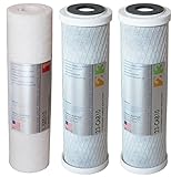 APEC Water Systems ULTIMATE Series US Made Stage 1, 2 & 3 Replacement Filter For Undersink System(FILTER-SET)