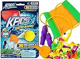Kaos Water Balloon Launcher, Water Balloon Slingshot, 30 Colorful Water Balloons & Rapid Water Injection Tool for Kids and Adults, (1 Pack) 200 Feet Range Water Bomb Sling shot Set. 181-1