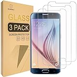 Mr.Shield [3-Pack] Screen Protector For Samsung Galaxy S6 [Tempered Glass] [Japan Glass with 9H Hardness] with Lifetime Replacement