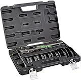 Hilmor 1839032 CBK Compact Bender Kit, 1/4' To 7/8' - HVAC Tools and Equipment for Tube and Pipe Bending, Black