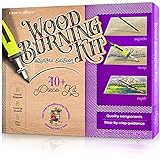 Craft Culture Beginners Wood Burning Kit for Kids and Teenage Boys & Girls Cool Gifts for Boy or Girl Craft Projects Gift Idea for Older Children Teen Woodburning DIY Hobby Kits Art Crafts Activities