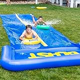 BACKYARD BLAST - 30' Waterslide with Splash Zone - Easy to Setup - Extra Thick to Prevent Rips & Tears
