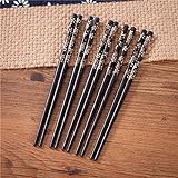 10 (5 pairs) Durable Short Child Size Bamboo Chopsticks