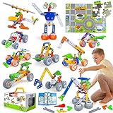 Babyiland Building Blocks for Kids Ages 4-8 STEM Toys Building Toys Erector Set for Boys Age 4-7 6-8 8-12 Educational Construction Toys Learning Engineering Toys Gift for 4 5 6 7 8 9 10+ Year Old Boys