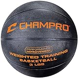 Champro Weighted Basketball (Black, Regulation/3-Pound)