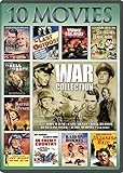 War, 10-Movie Collection: The Eagle and The Hawk / The Last Outpost / Bengal Brigad / Jet Pilot / Ulzana's Raid / To Hell and Back / In Enemy Country / Raid on Rommel / Battle Hymn / Wake Island(Packaging may vary)