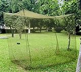 Mosquito Netting Portable Military Green Tactical Net for Camping for a Twin Bed