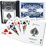 Bicycle Prestige Plastic Playing Cards (Blue)