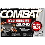 Combat Large + Small Roaches Roach Killing Bait Stations, 12 Count