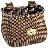 Nantucket Bicycle Basket Co. Lightship Collection Children's Bicycle Basket, Classic/Tapered, Stained
