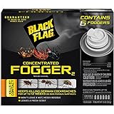 Black Flag 11079 HG-11079 6 Count Indoor Fogger, Clear