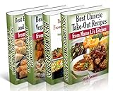 Best Asian Recipes from Mama Li's Kitchen BookSet - 4 books in 1: Chinese Take-Out Recipes (Vol 1); Wok (Vol 2); Asian Vegetarian and Vegan Recipes (Vol ... (Vol 4) (Mama Li's Chinese Food Cookbooks)