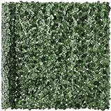 Best Choice Products Outdoor Garden 96x72-inch Artificial Faux Ivy Hedge Leaf and Vine Privacy Fence Wall Screen - Green