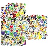 Kilmila Mixed Video Game Stickers (150pcs Mixed 3 in 1) Gifts Merch Cute Anime Game Stickers Waterproof Vinyl Stickers for Water Bottles Laptop Computer Skateboard Guitar Kids Girls Teens
