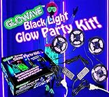 Black Lights for Glow Party! 115W Blacklight LED Strip kit. 4 UV Lights to Surround Your neon Party. Ultraviolet Lighting for Big Rooms. Easy Set up! Glow in The Dark Party Supplies. Fiesta Luz Negra
