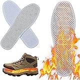 Karymi Self Heating Insole US Shoe Sizes 5.5-10 - Heating Insole for Women Men - Unisex Warm Insole - Thermal Insoles - Tourmaline Self Heating Shoe Inserts - Warm Shoe Pad (Sizes 10)