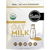 Oat Milk Powder 7oz - Natural and Plant Based Milk with a Clean Formula - Gluten-Free, Vegan, USDA Organic Certified, Non-GMO, Dairy Free, and Lactose Free Milk Powder with No Refrigeration Required