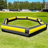 Gaga Ball Pit Inflatable 20FT with Built-in Blower, Portable Gaga Pit for Indoor Outdoor School Family Activities Easy to Setup