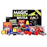 Magic8000 Easy Magic Set Over 180 Magic Tricks for Kids Beginners Magician for Boys and Girls Age 14+