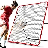 Soccer Rebound Net Rebounder | Skill Training Gifts, Aids & Equipment for Kids Teens & All Ages - Kick-Back/Perfect Storage