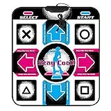 XIAOZAI PC USB Dancing Mat, Non-Slip DDR USB Dance Pad Controller with USB Cable, Fitness Body Building Dancing Mat, for PC Windows 98/2000/ XP/ 7